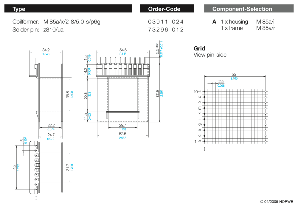 M 85a/x/2-8/5,0-s/p6g technical preview