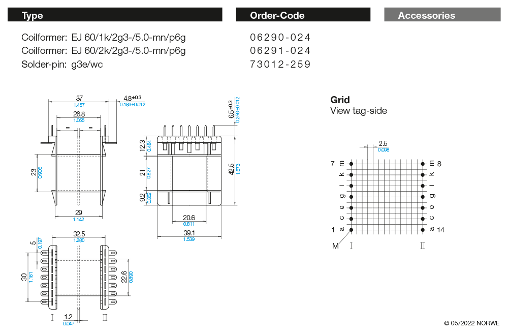 EJ 60/2k/2g3-/5,0-mn/p6g technical preview