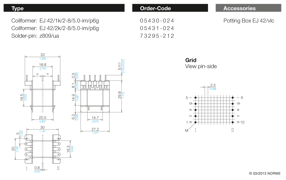 EJ 42/1k/2-8/5,0-im/p6g technical preview