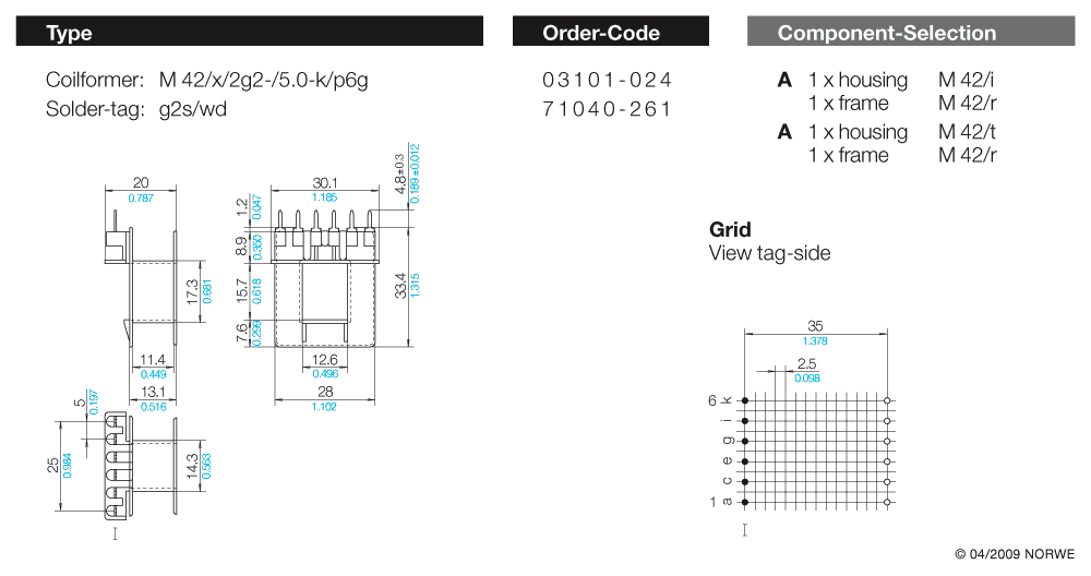 M 42/x/2g2-/5,0-k/p6g technical preview