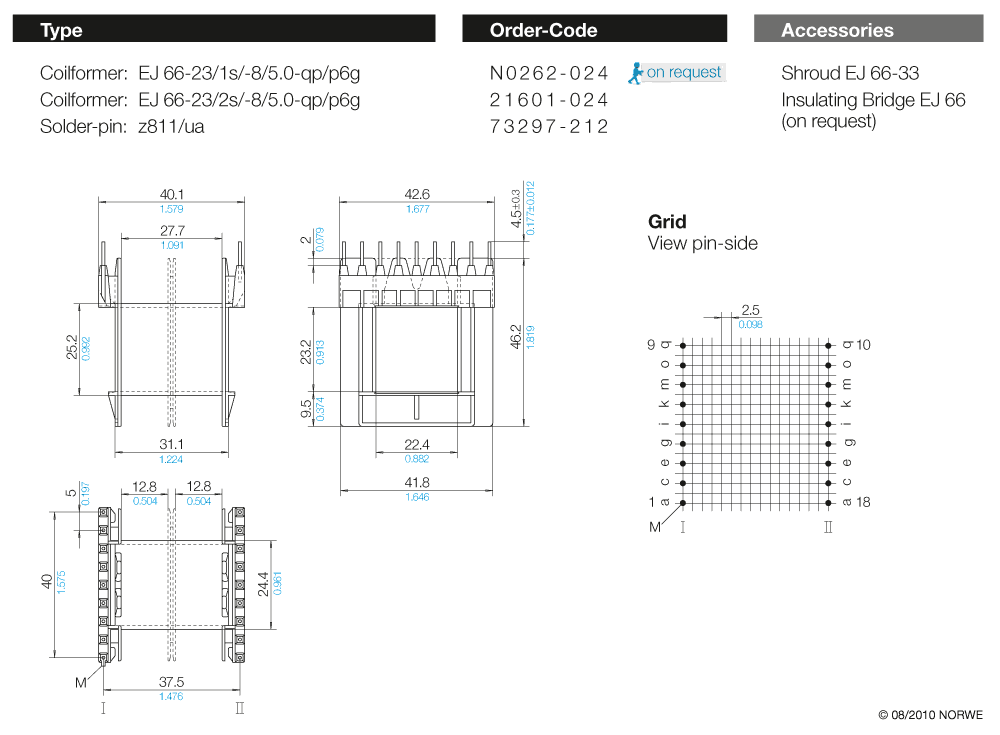 EJ 66-23/1s/-8/5,0-qp/p6g technical preview