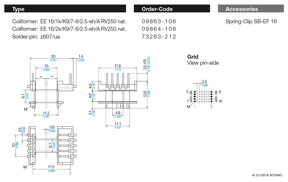 EE 16/1k/K9/7-6/2,5-eh/A RV250 nat. technical preview