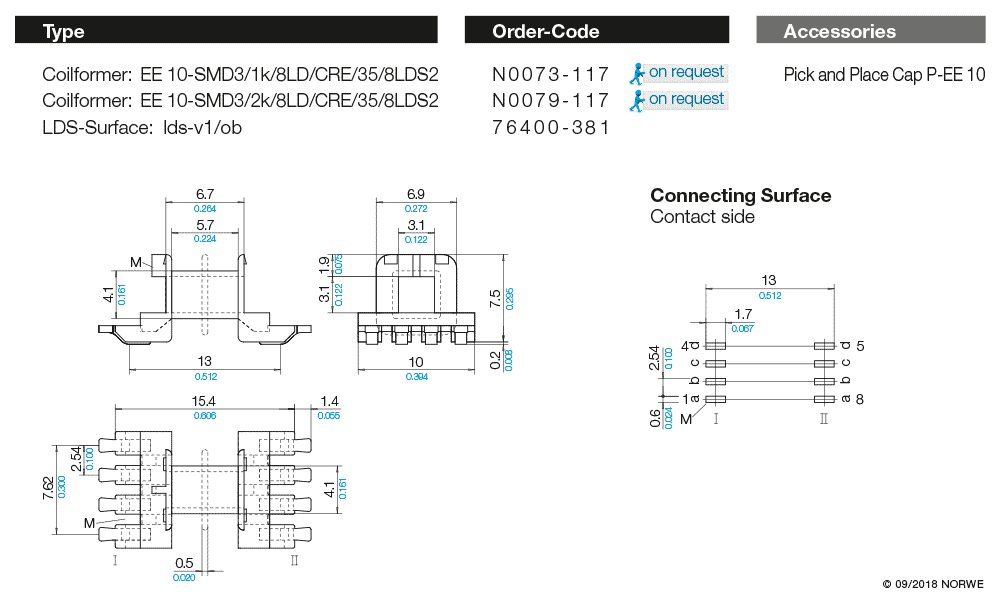 EE 10-SMD3/2k/8LD/2,54/CRE/35/8LDS2 technical preview