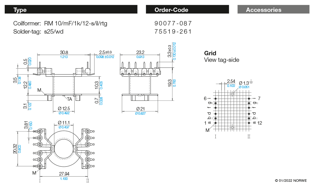 RM 10/mF/1k/12-s/il/rtg nat. technical preview