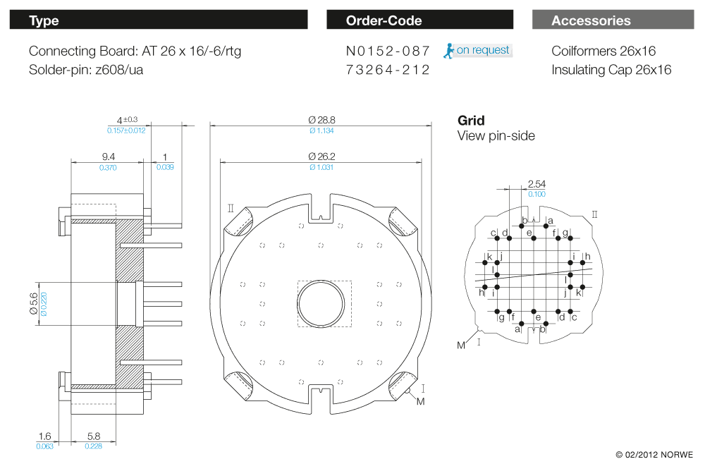 AT 26 x 16/-6/rtg nat. technical preview