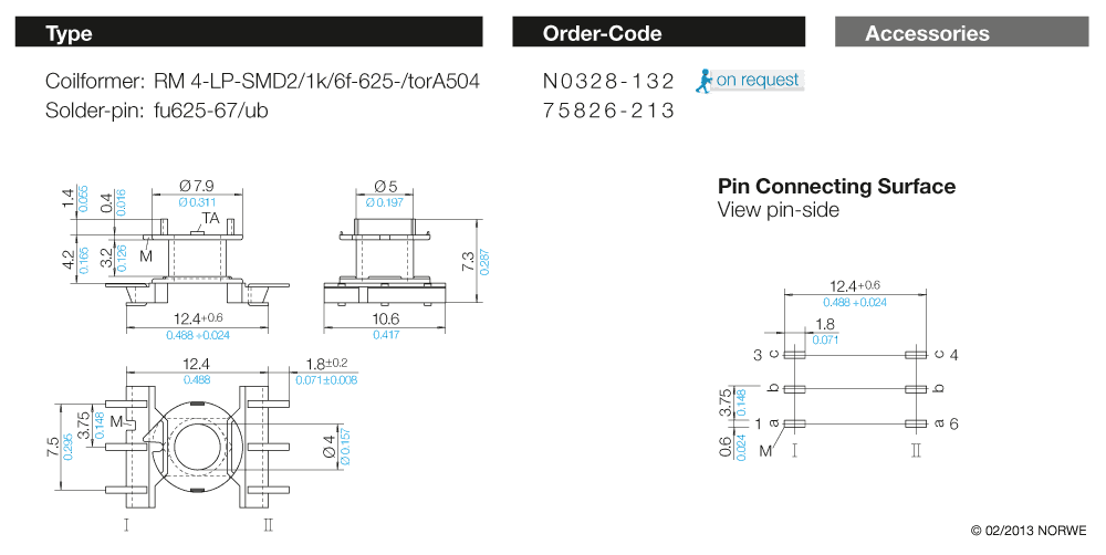 RM 4-LP-SMD2/1k/6f-625-/torA504 technical preview