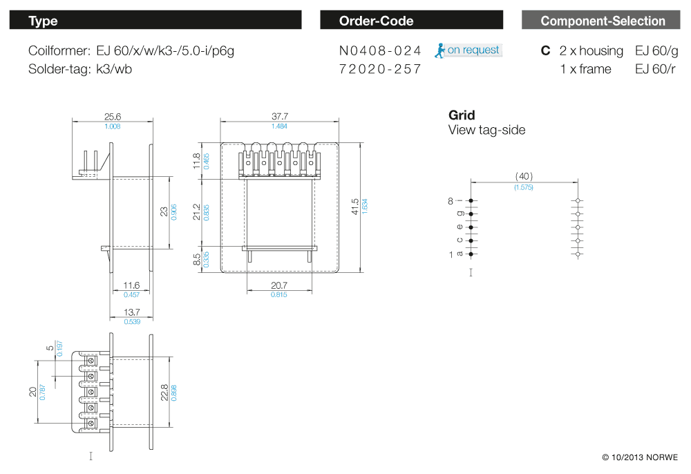 EJ 60/x/w/k3-/5,0-i/p6g technical preview