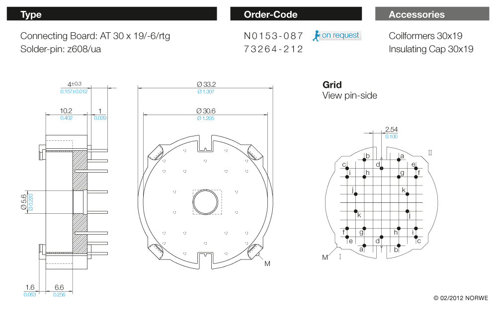 AT 30 x 19/-6/rtg nat. technical preview