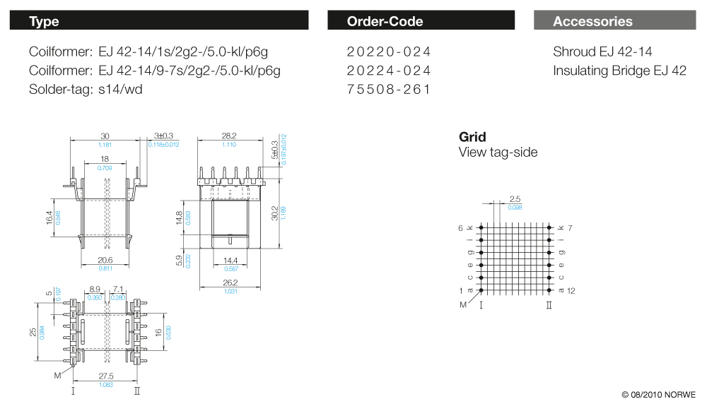 EJ 42-14/1s/2g2-/5,0-kl/p6g technical preview