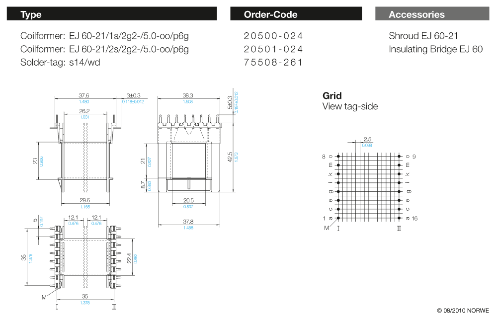 EJ 60-21/1s/2g2-/5,0-oo/p6g technical preview