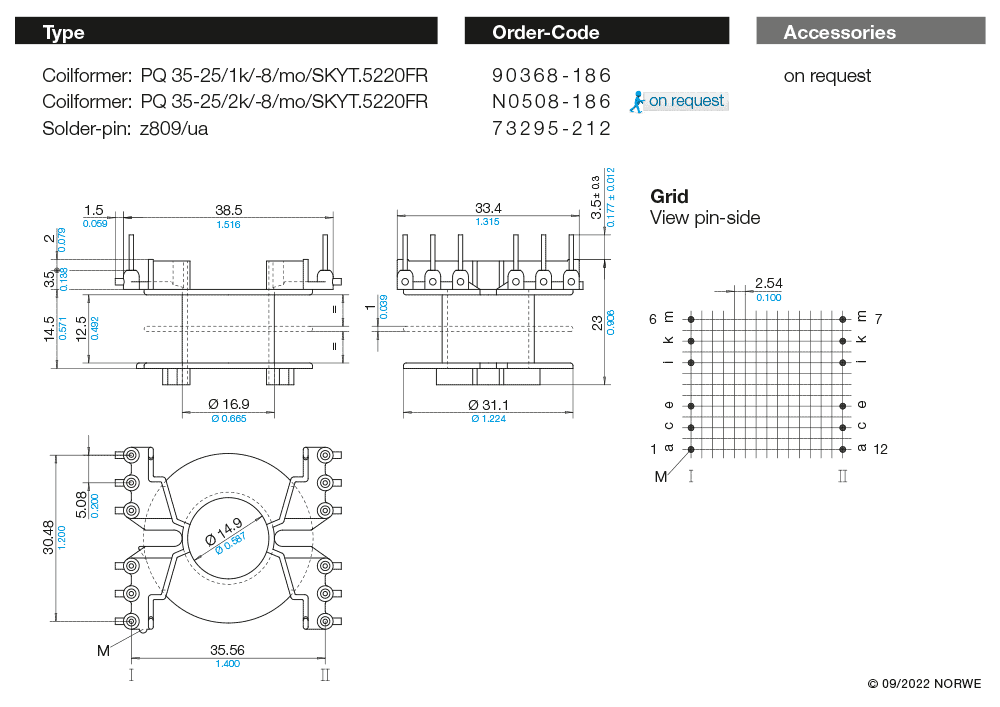 PQ 35-25/1k/-8/mo/SKYT.5220FR technical preview