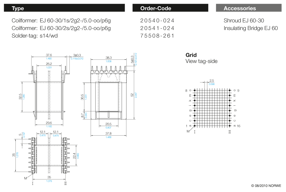 EJ 60-30/1s/2g2-/5,0-oo/p6g technical preview