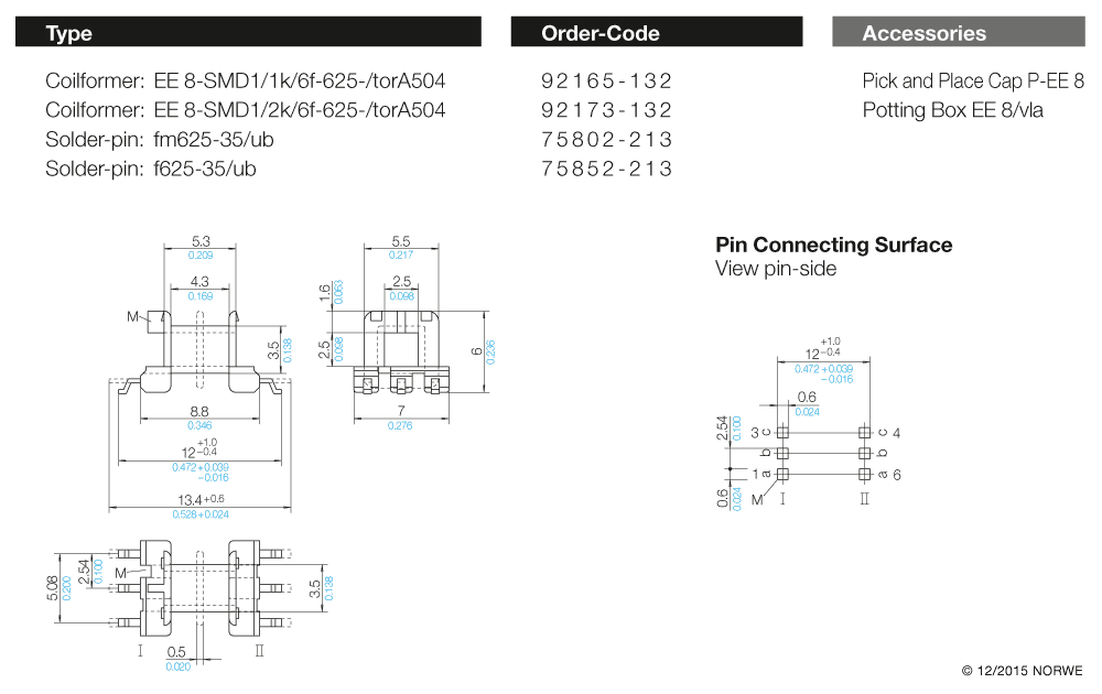 EE 8-SMD1/1k/6f-625-/torA504 technical preview